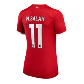 Liverpool Mohamed Salah #11 Domaci Dres za Ženska 2023-24 Kratak Rukavima